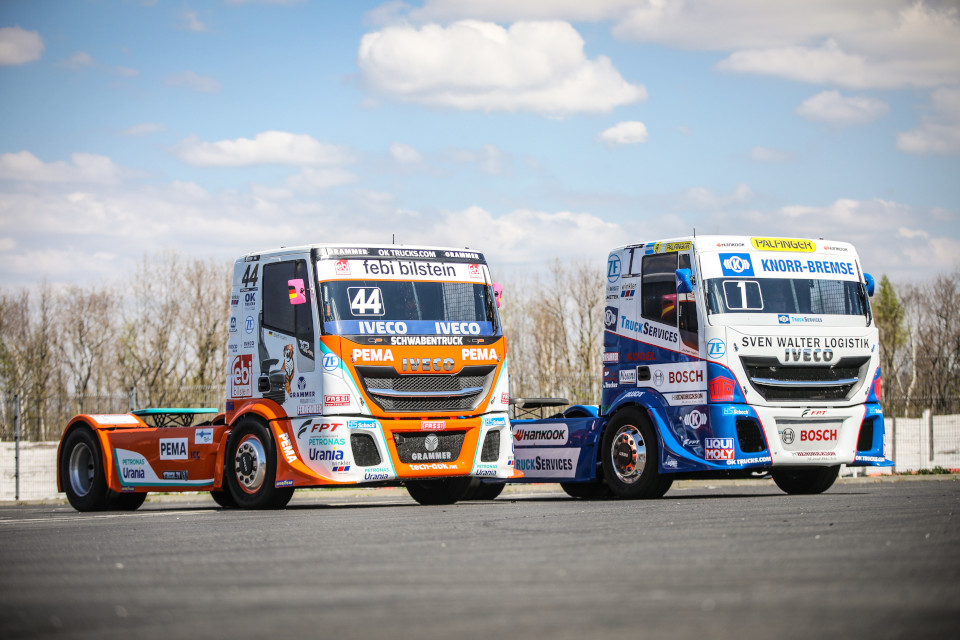 IVECO anunció su alianza con el Campeonato Europeo de Camiones 2019 de la FIA y compite con el “Die Bullen von IVECO”